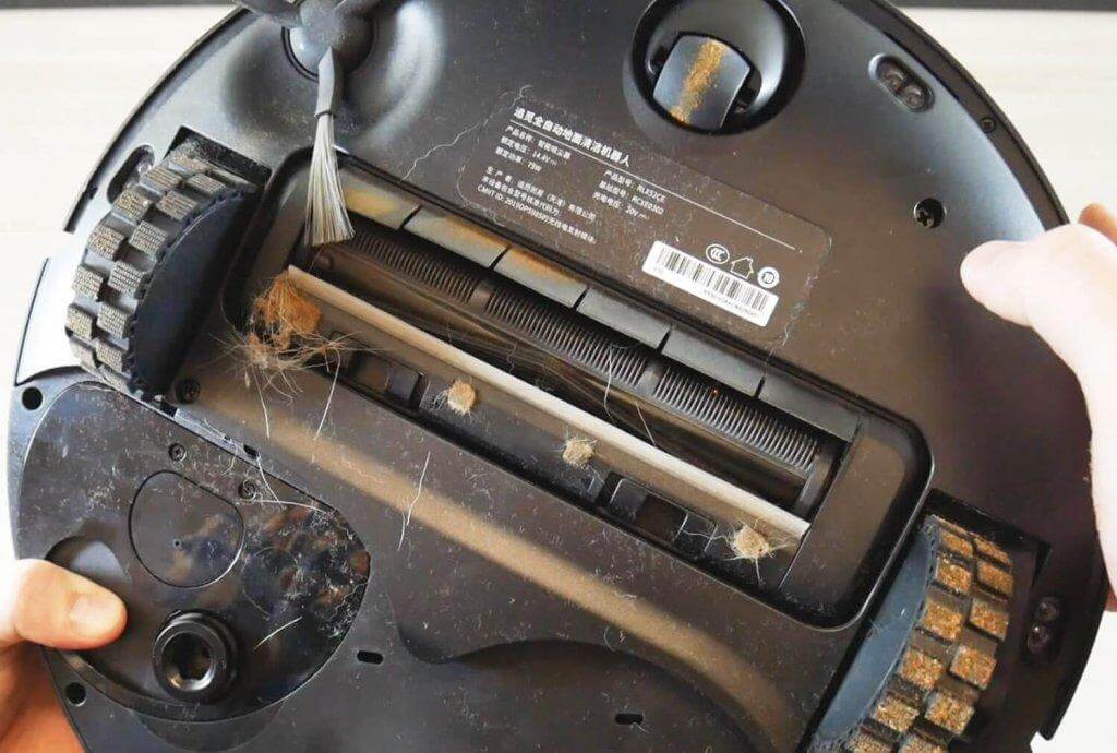 Dreame Bot X30 Pro : État de la brosse centrale