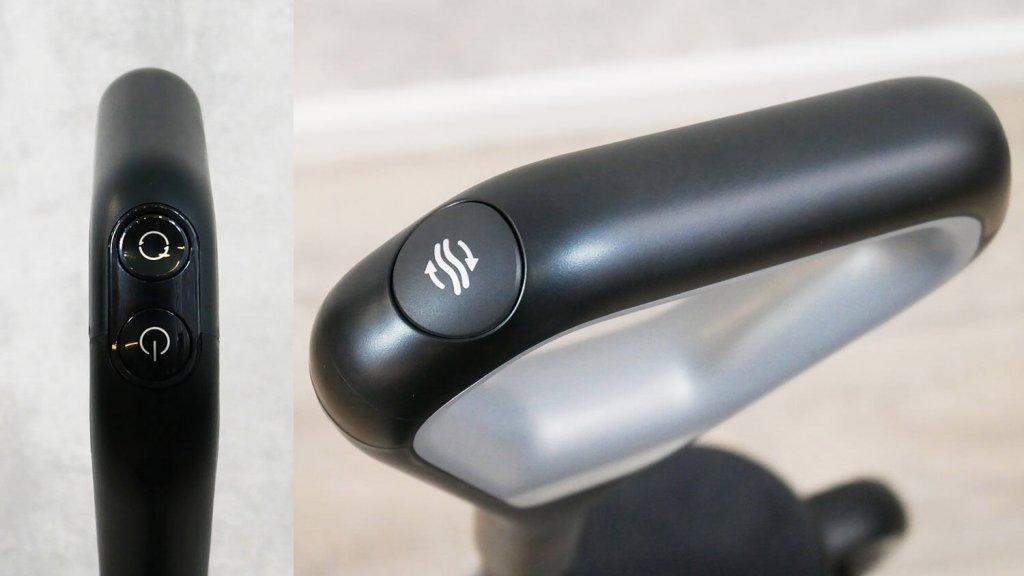 Dreame H12 Dual : Boutons de commande