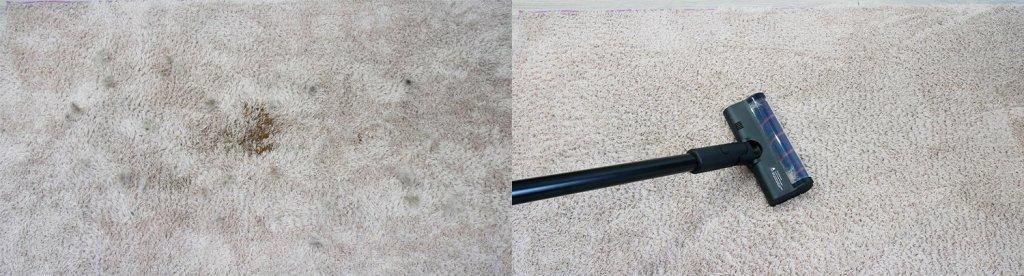 Dreame H12 Dual : Nettoyage de tapis