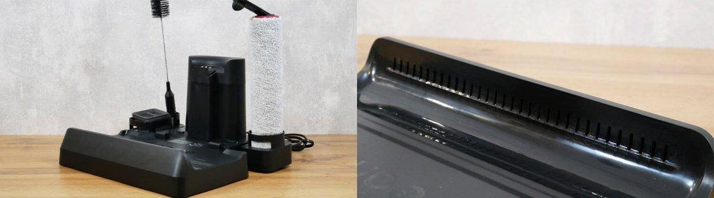 Dreame H12 Dual : Base autonettoyante