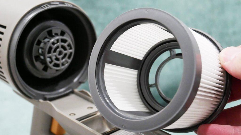 Station Dreame Z10 : Filtre HEPA pré-moteur