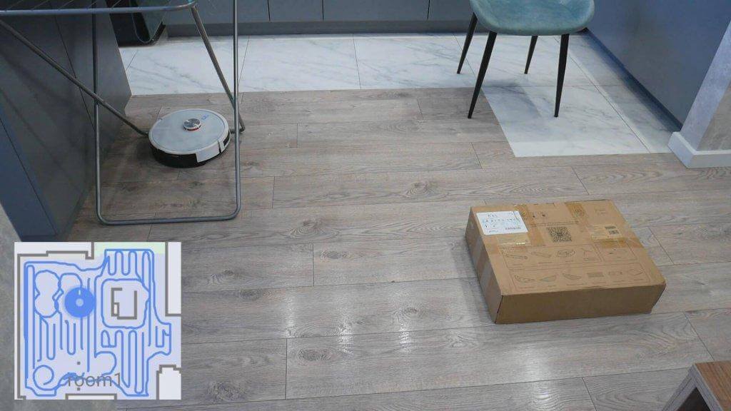 Lydsto R5D : Navigation dans une salle d'obstacles