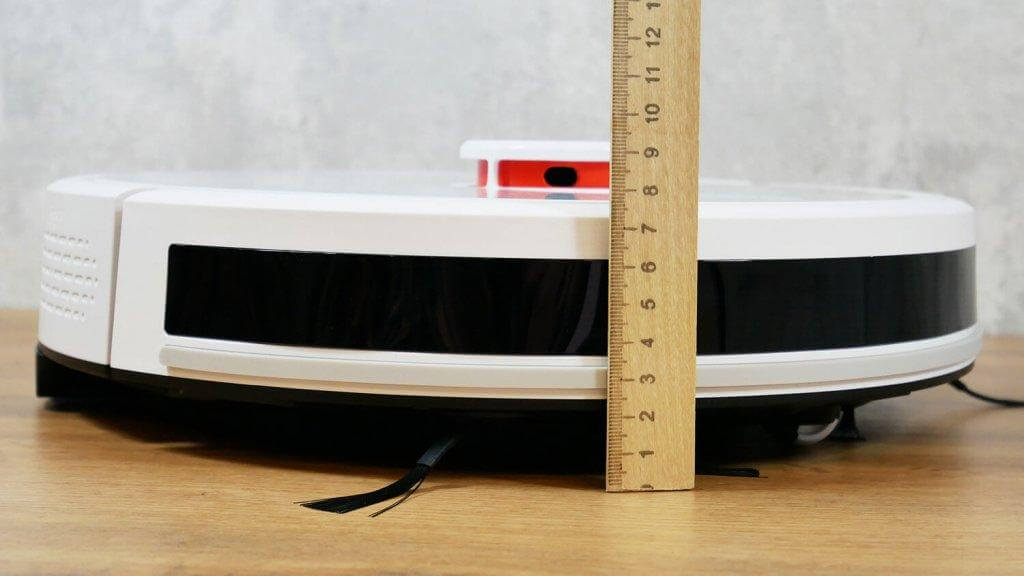 Lydsto R5D : Hauteur du corps