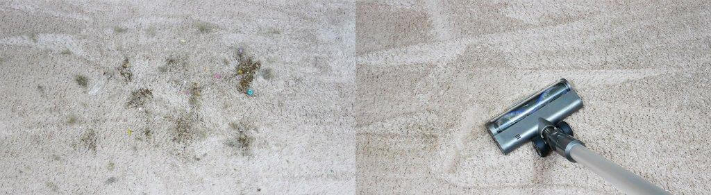 Miko V12 : Nettoyage de tapis