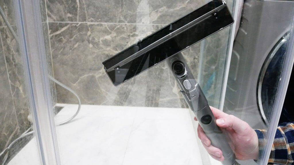 Redkey W12 Pro : Lave-vitres à porte vitrée