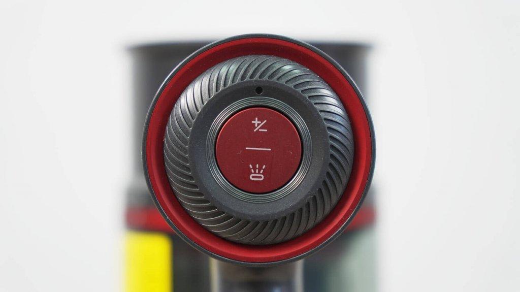 Miko V11 : Bouton de commande