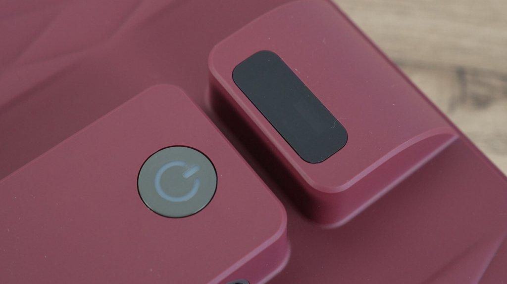 Gadget R100 : Bouton d’alimentation et indicateurs