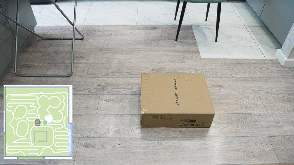Dreame Trouver M1 : navigation dans toute la pièce