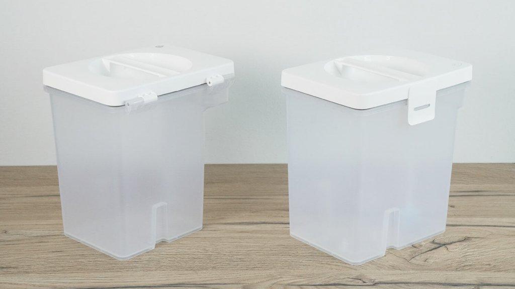 Roborock Qrevo MaxV : Réservoirs d'eau