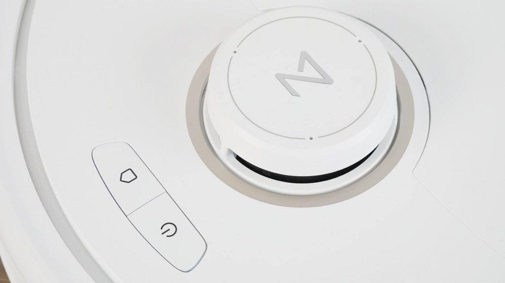 Roborock Qrevo MaxV : Panneau de commande et Lidar