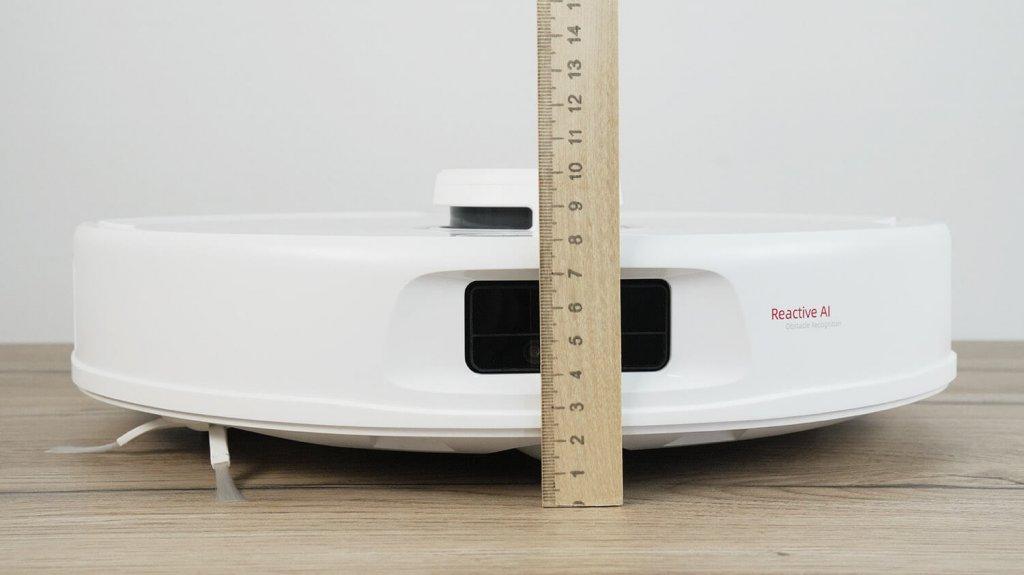 Roborock Qrevo MaxV : Hauteur