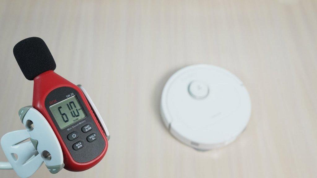 Roborock Qrevo MaxV : Niveau sonore