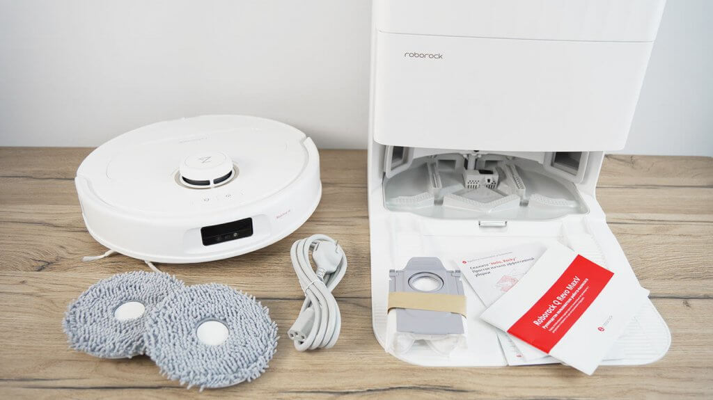 Roborock Qrevo MaxV : Contenu de l'emballage