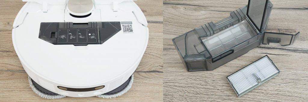 DreameBot L10s Pro Ultra Heat : Collecteur de poussière