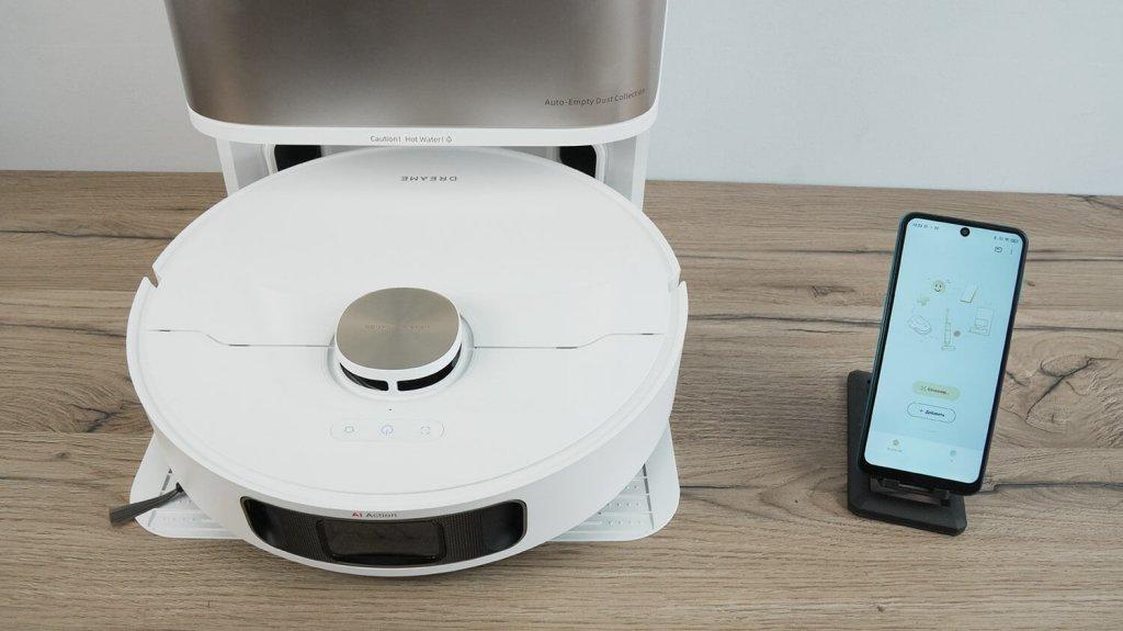 DreameBot L10s Pro Ultra Heat : Contrôle par application