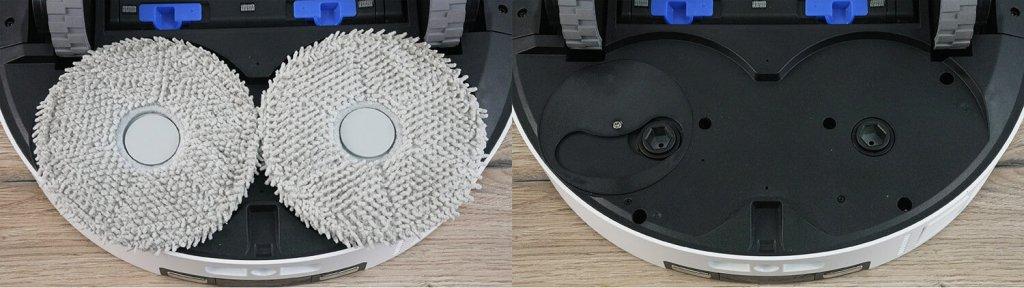 Ecovacs Deebot T30 PRO : Mécanisme d'essuie-glace rétractable