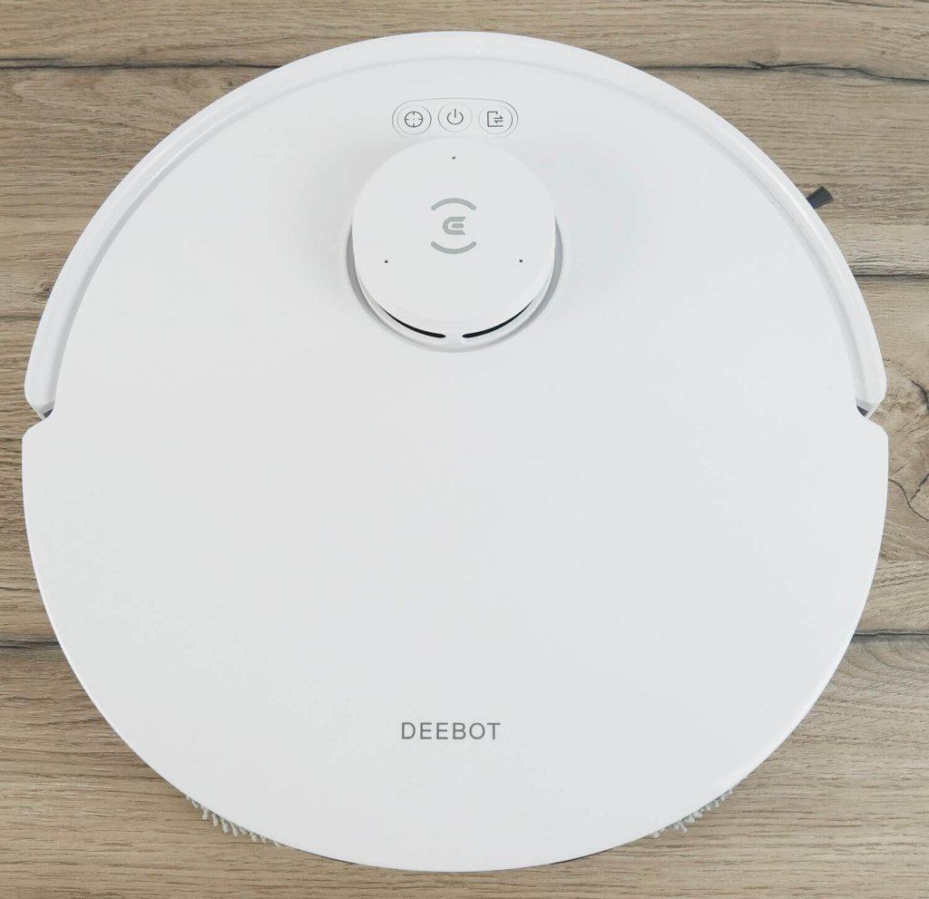 Ecovacs Deebot T30 PRO : Vue de dessus