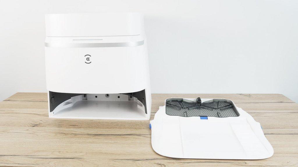 Ecovacs Deebot T30 PRO : Bac entièrement amovible