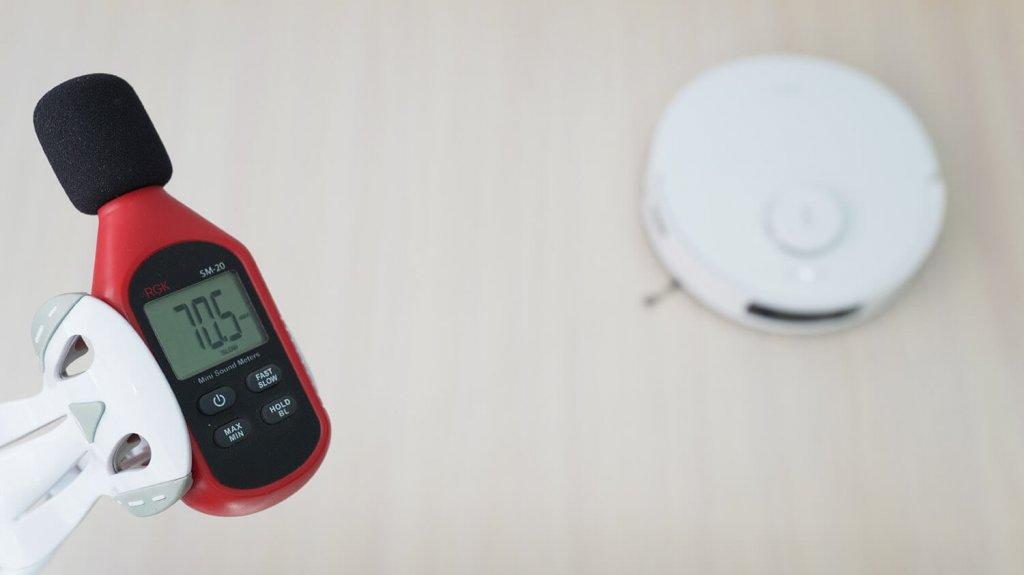 Ecovacs Deebot T30 PRO : Niveau sonore