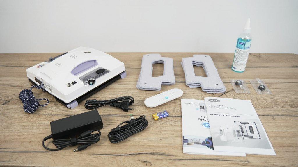 Hobot S6 PRO : Contenu de l'emballage