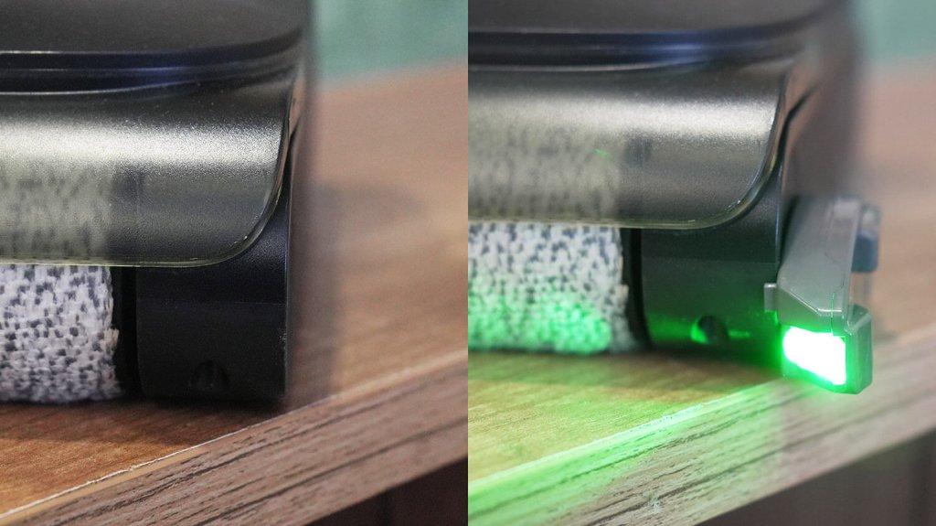 Installation d'une lampe amovible sur un aspirateur lave-linge
