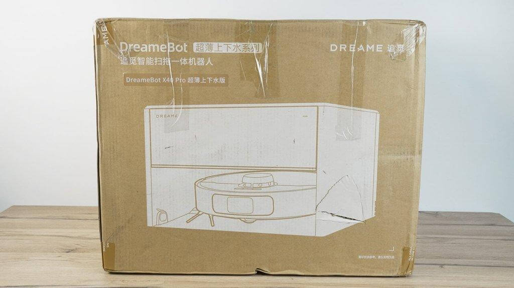 Dreame Bot X40 Pro : Boîte