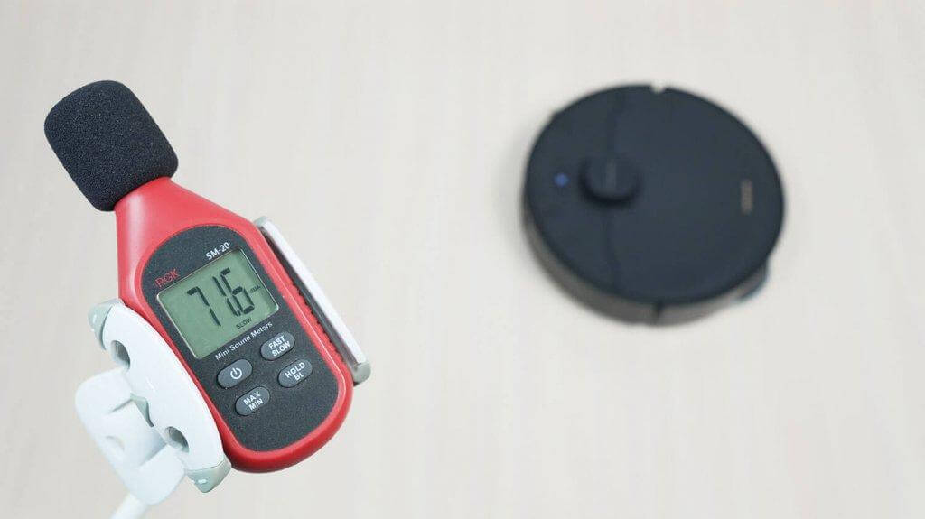 Dreame Bot X40 Pro : niveau de bruit