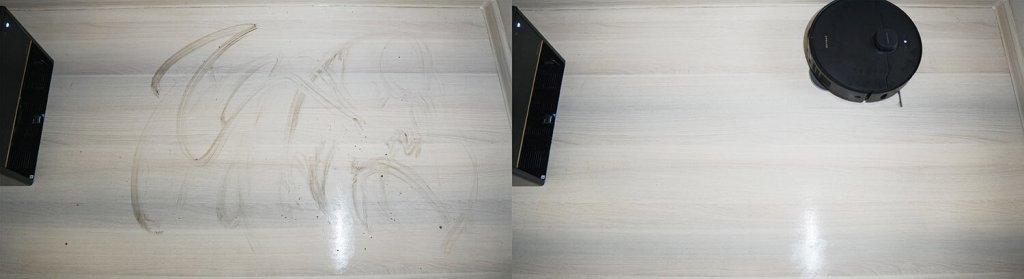 Dreame Bot X40 Pro : Nettoyage des saletés