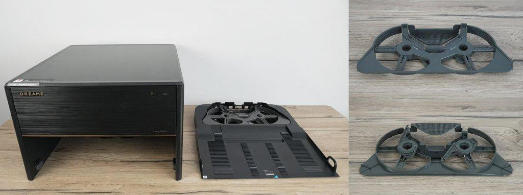 Dreame Bot X40 Pro : Plateforme amovible en station