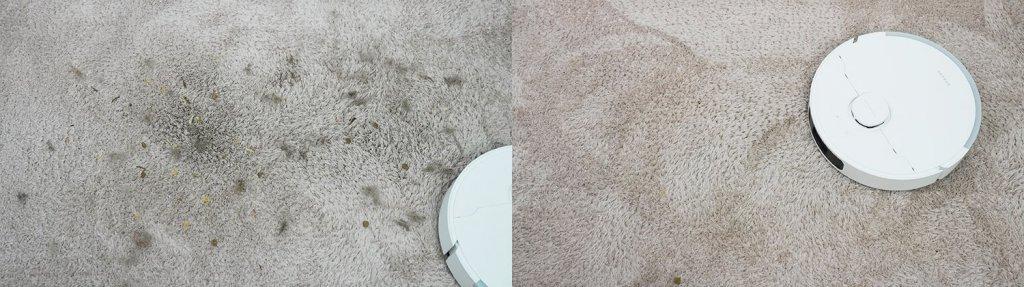 DreameBot L10s Plus : Nettoyage de tapis