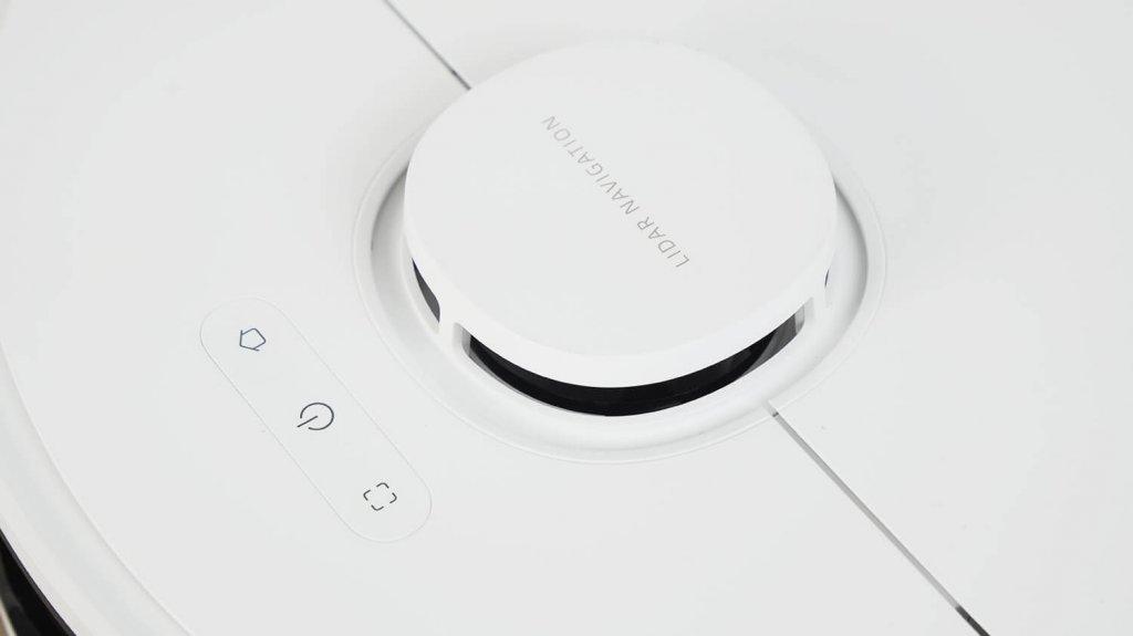 DreameBot L10s Plus : Lidar et panneau de commande