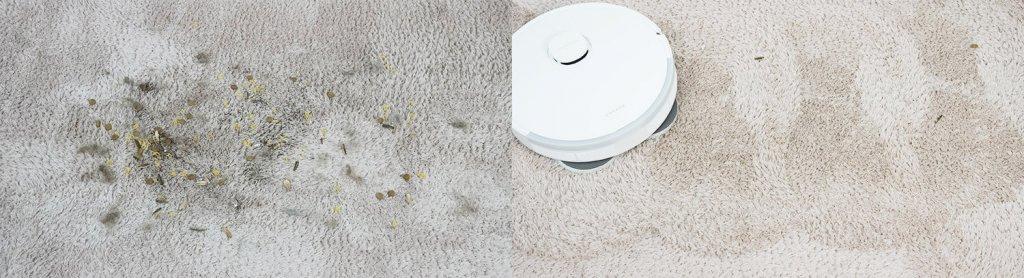 DreameBot L10s Pro Gen 2 : Nettoyage de tapis
