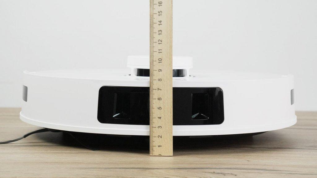 Ecovacs Deebot T30 Pro OMNI : Hauteur du corps
