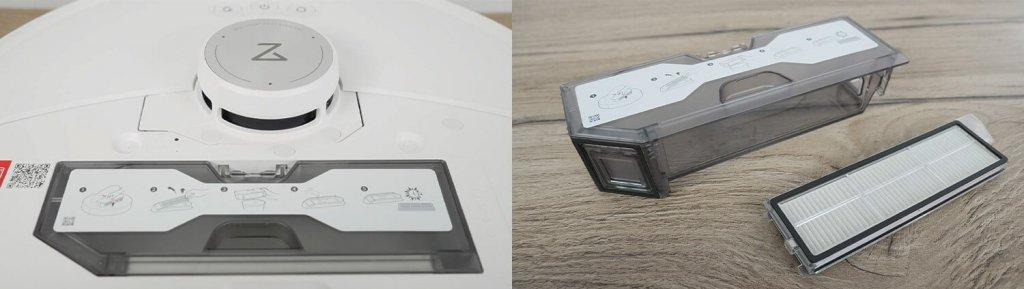 Roborock S8 MaxV Ultra : Collecteur de poussière