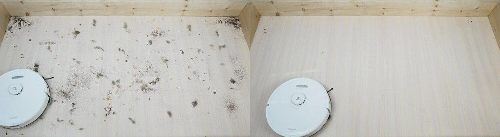 Roborock S8 Max Ultra : Nettoyage à sec