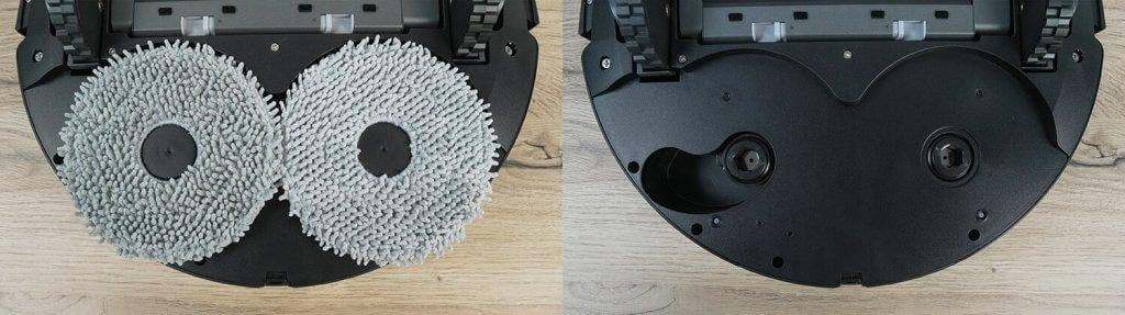Roborock Qrevo PRO : Système d'éjection des lingettes