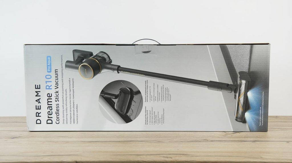 Dreame R10 Pro Aqua : Boîte