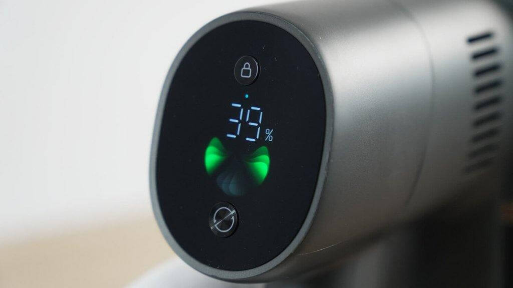 Dreame R10 Pro Aqua : Écran