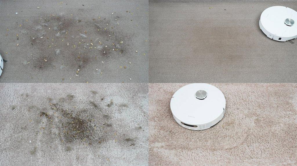 Dreame X40 Ultra Complet : Nettoyage de tapis