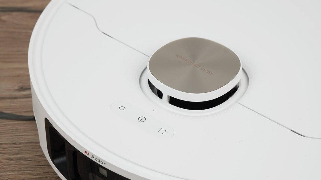 Dreame X40 Ultra Complet : Lidar et panneau de commande