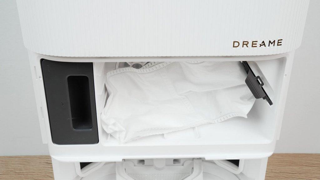 Dreame X40 Ultra Complet : Sac à poussière et réservoir à détergent