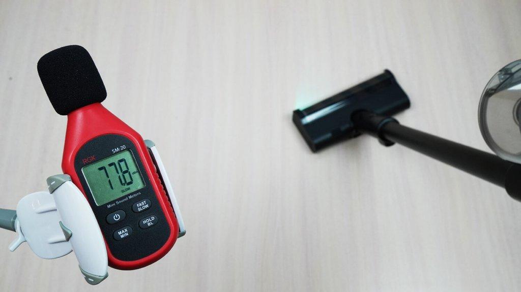 Dreame Z20 : Niveau sonore