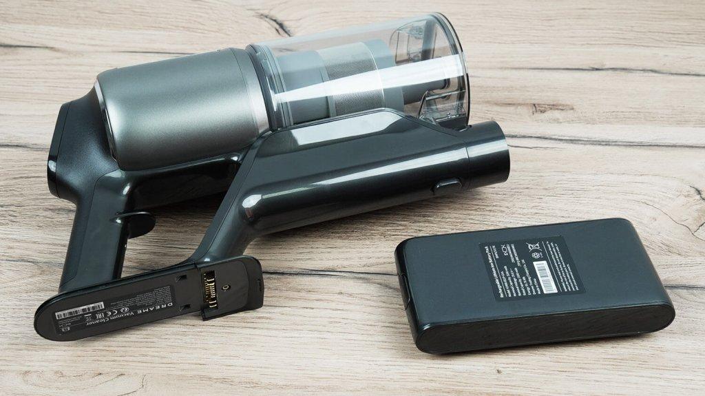 Dreame Z30 : Batterie amovible