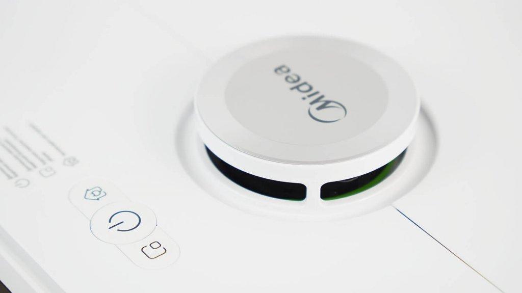 Midea VCR V12 : Lidar et panneau de commande