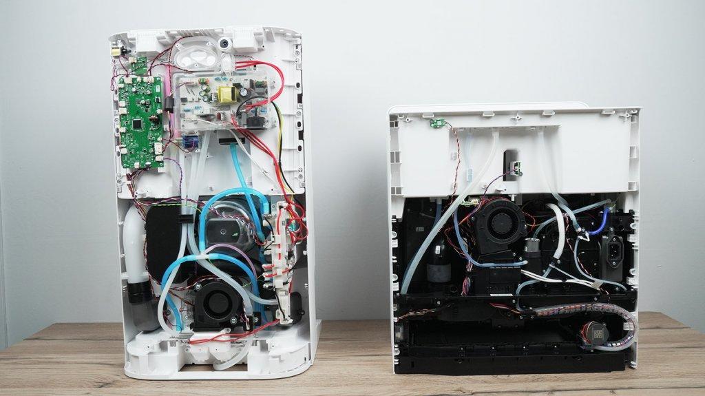 Roborock S8 MaxV Ultra et Dreame X40 Ultra : Stations démontées