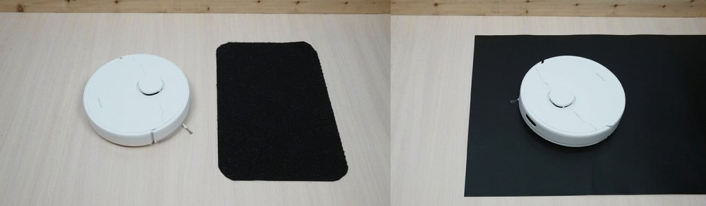Dreame D10 Plus Gen 2 : Conduire sur des surfaces noires