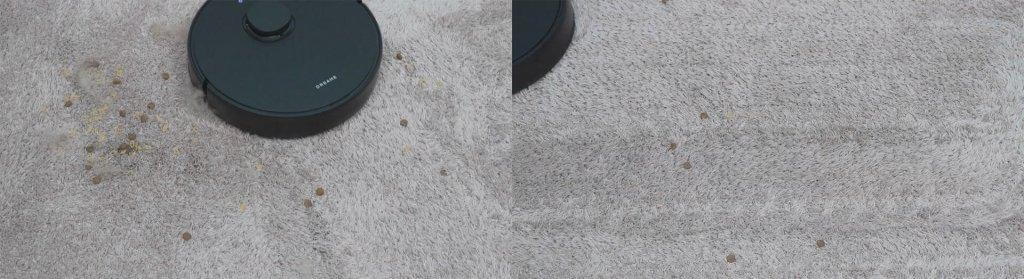 Nettoyage d'un tapis à poils moyens