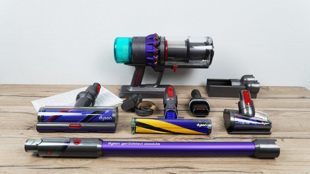 Dyson Gen5 Detect Absolute : Contenu de la boîte