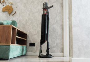 Station Deerma DEM-T30W : Aspirateur vertical avec station autonettoyante