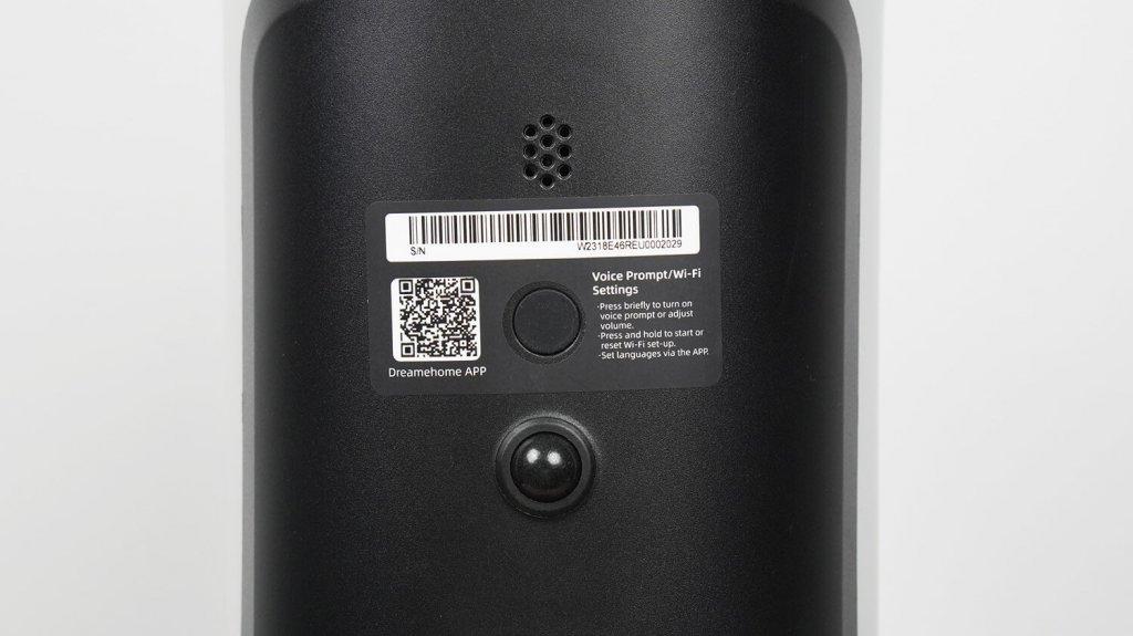 Dreame H14 Dual : Bouton de désactivation de la commande vocale